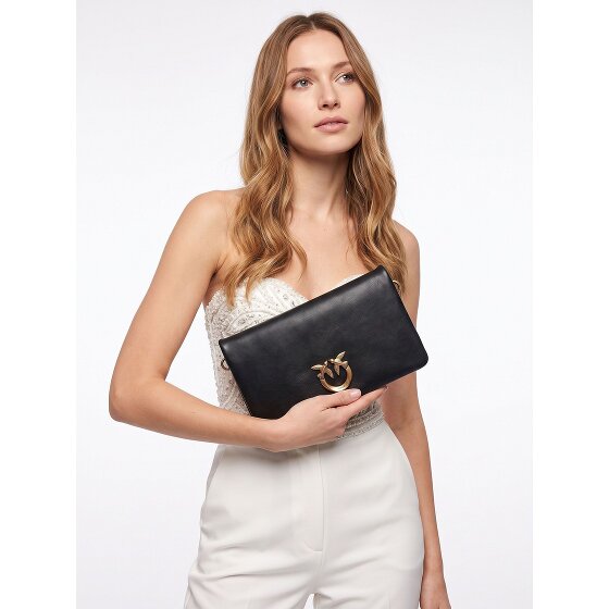 PINKO Love Soft Sac pochette Cuir véritable 19.5 cm