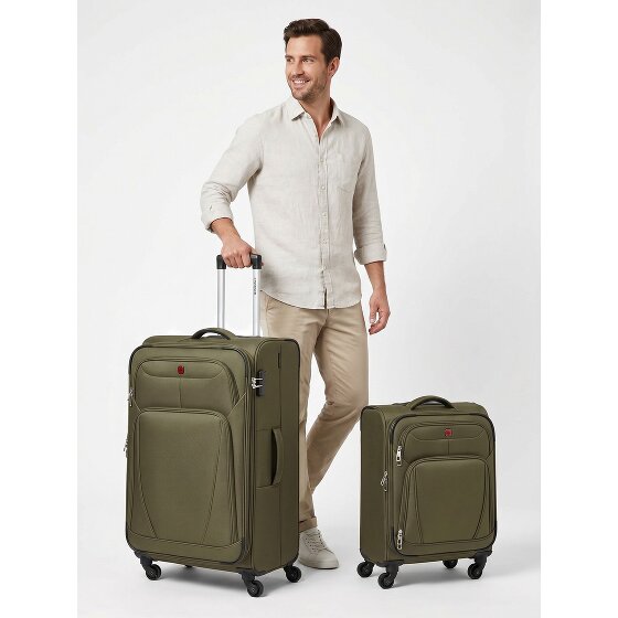 Wenger Set de valises Beaumont à 4 roues S+L avec soufflet d'extension