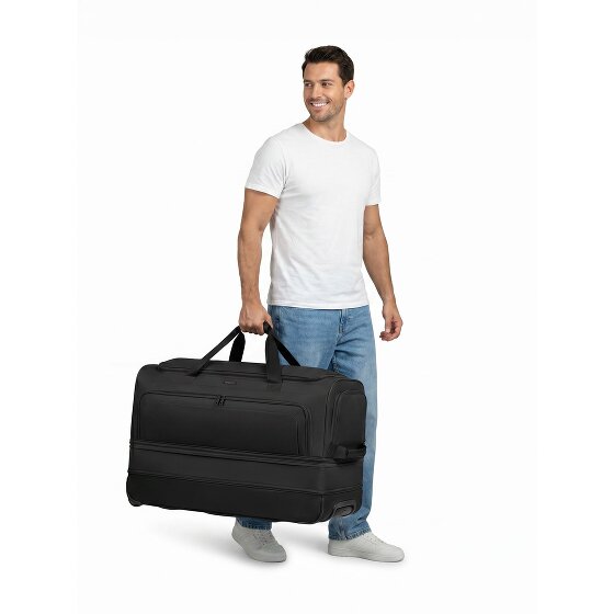Redolz Sac de voyage Duffle Essentials à 2 roulettes 80 cm XL avec soufflet d'extension taille spéciale