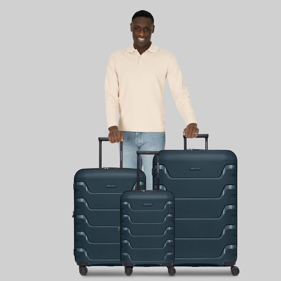 Smartbox Edition 01 4 roulettes Set de valises 3 pièces avec soufflet d'extension