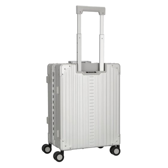 Aleon Valise cabine Domestic à 4 roues en Aluminium, 53 cm, avec compartiment pour ordinateur portable