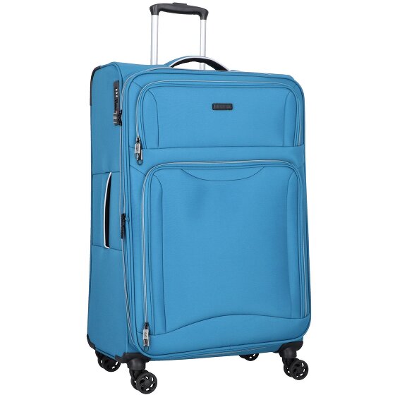d&n Travel Line 9204 4 roulettes Trolley L 76 cm avec soufflet d'extension