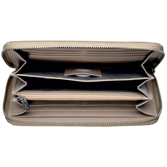 Golden Head Madrid Porte-monnaie Protection RFID Cuir véritable 20 cm