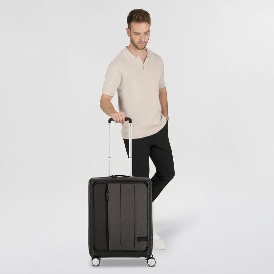 American Tourister Hello Cabin 4 roulettes Trolley de cabine 55 cm Compartiment pour ordinateur portable
