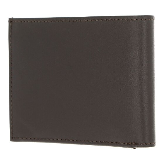 oxmox Leather Porte-monnaie Protection RFID Cuir véritable 11 cm