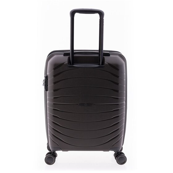 Gladiator 3400 4 roulettes Trolley de cabine 55 cm avec soufflet d'extension