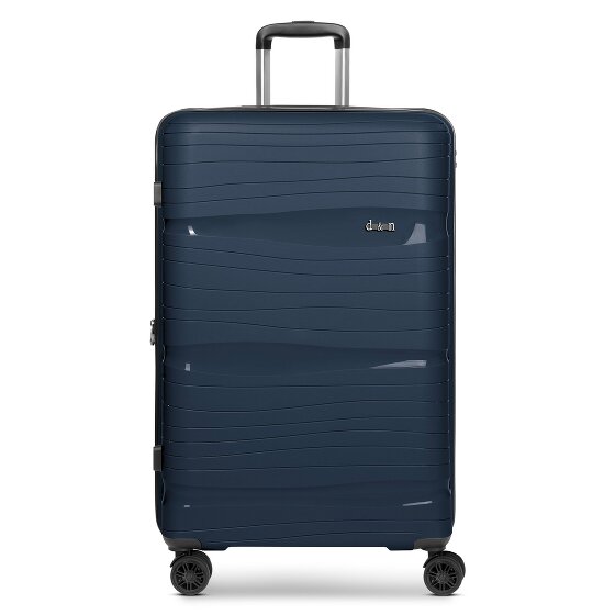 d&n Travel Line 4300-Plus 4 roulettes Trolley L 76 cm avec soufflet d'extension