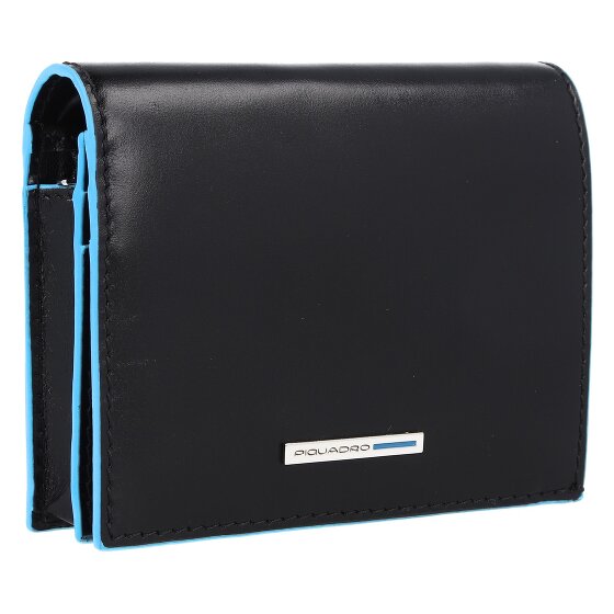 Piquadro Blue Square Porte-monnaie en cuir 11 cm