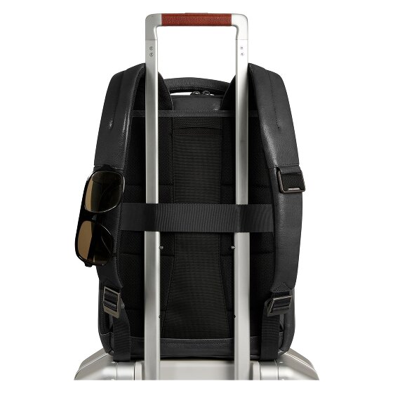 Piquadro Solm Daypack Cuir 39 cm Compartiment pour ordinateur portable