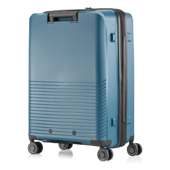 Pack Easy Jet 4 roues Valise cabine M 64 cm avec soufflet d'extension