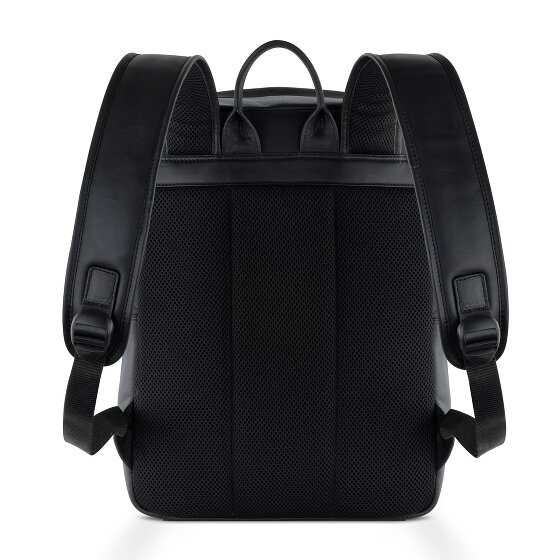 bugatti Clark Daypack Cuir véritable 42 cm Compartiment ordinateur