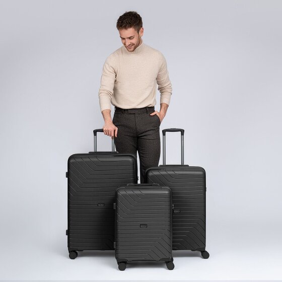Redolz Essentials 05 3-SET 4 roues Set de valises 3 pièces