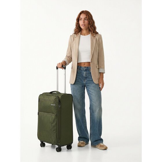 Benzi 5825 4 roues Valise cabine M 67 cm avec soufflet d'extension