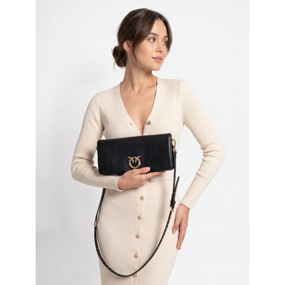 PINKO Love Soft Sac pochette Cuir véritable 27 cm