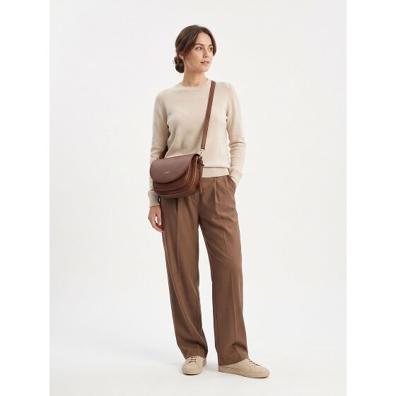 Lazarotti Sac à bandoulière « Bologna » en cuir XL, 27 cm