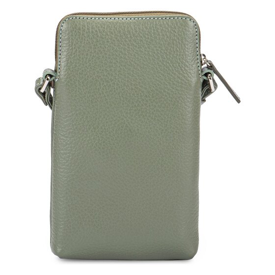 Mywalit Pochette pour téléphone portable Cuir véritable 12 cm