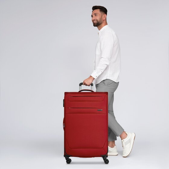 Worldpack Chicago 4 roulettes Trolley L 78 cm avec soufflet d'extension