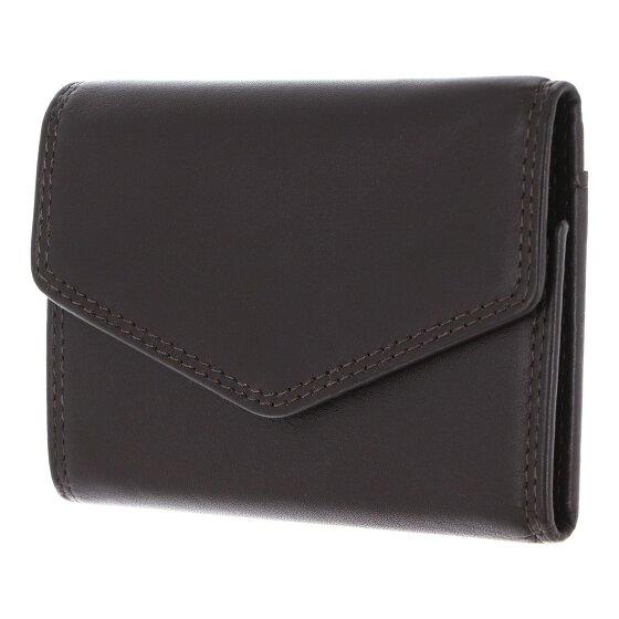Golden Head Polo Porte-monnaie Protection RFID Cuir véritable 10 cm