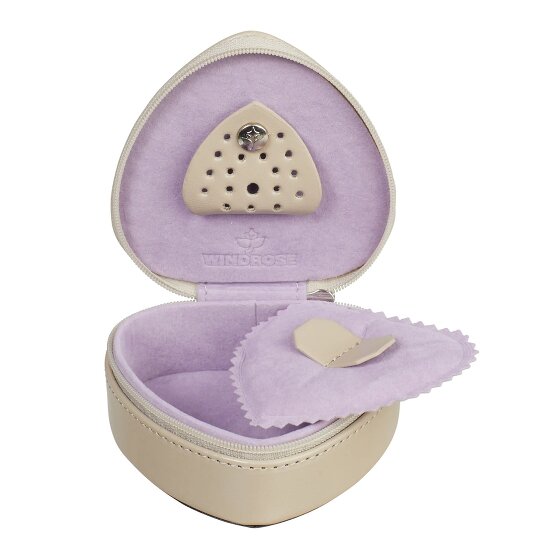 Windrose Merino Boîte à bijoux Cuir 9.5 cm