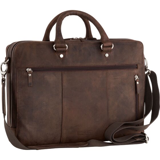 Leonhard Heyden Salisbury Porte-documents en cuir 40 cm Compartiment pour ordinateur portable