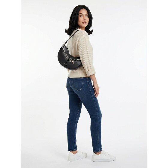 Karl Lagerfeld Autograph Sac à bandoulière Cuir véritable 23 cm