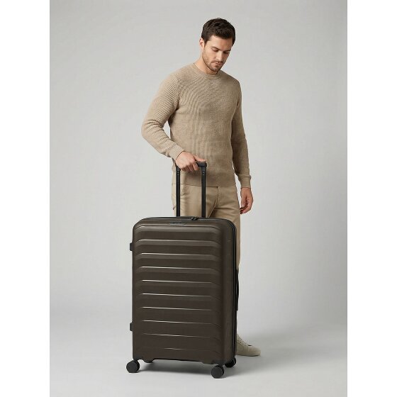 d&n Toronto 4 roues Valise cabine L 75 cm avec soufflet d'extension