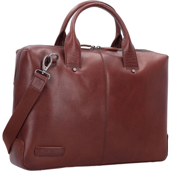 Plevier Rock Basalt Porte-documents Cuir 41 cm Compartiment pour ordinateur portable