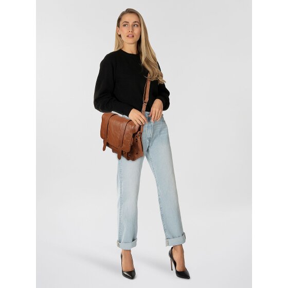 aunts & uncles Grandma's Luxury Club Porte-documents Messenger Cuir véritable 34 cm Compartiment ordinateur