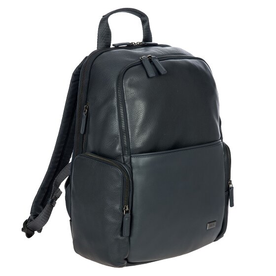 Bric's Torino Sac à dos en cuir 45 cm Compartiment pour ordinateur portable