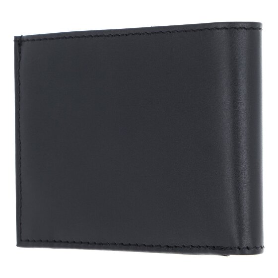 oxmox Leather Porte-monnaie Protection RFID Cuir véritable 11 cm