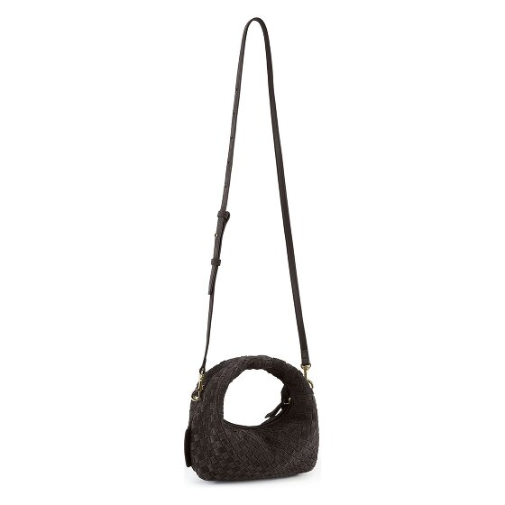 LES VISIONNAIRES Greta Micro weave Sac à main Cuir véritable 20 cm