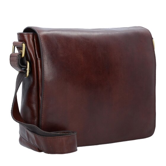 Leonhard Heyden Cambridge Messenger en cuir, 32 cm, compartiment pour ordinateur portable