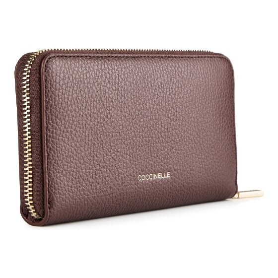 Coccinelle C-Me Porte-monnaie Cuir véritable 18 cm