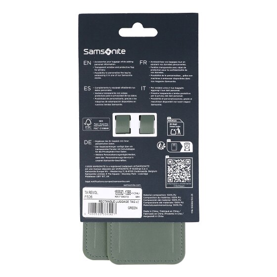 Samsonite Ta Revolution Étiquette de valise 5 cm