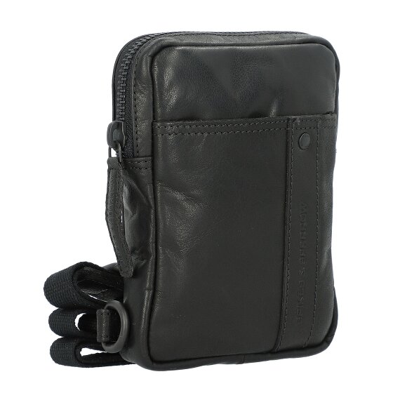 Spikes & Sparrow Sac à bandoulière Bronco en cuir 13 cm