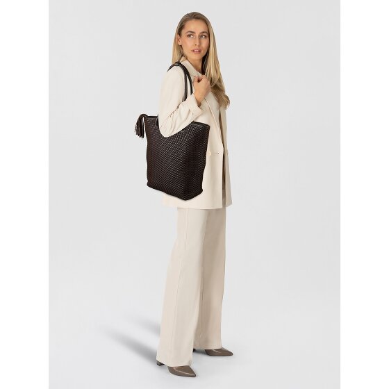 Harbour 2nd Fashion Lights Sac de shopper Cuir véritable 38 cm