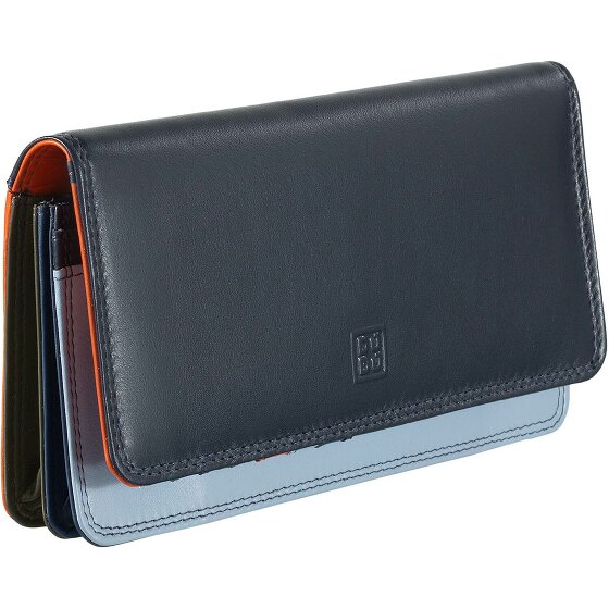 DuDu Canarie Porte-monnaie Protection RFID Cuir véritable 17.5 cm