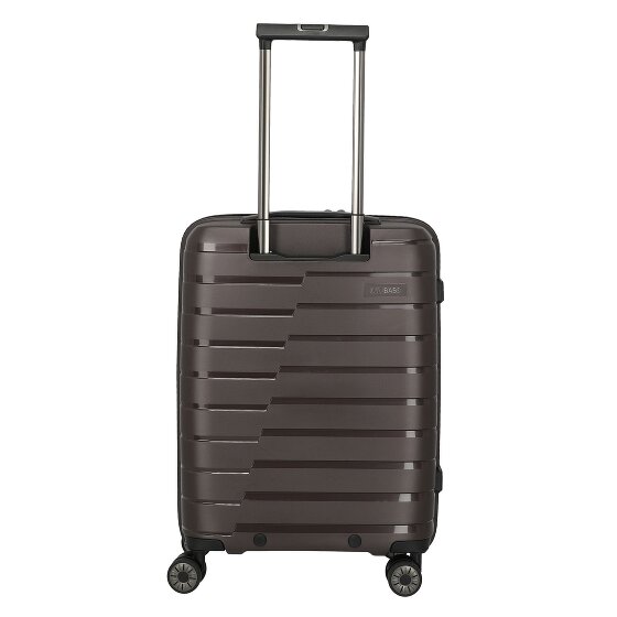 Travelite Air Base 4 roulettes Trolley de cabine 55 cm Compartiment pour ordinateur portable