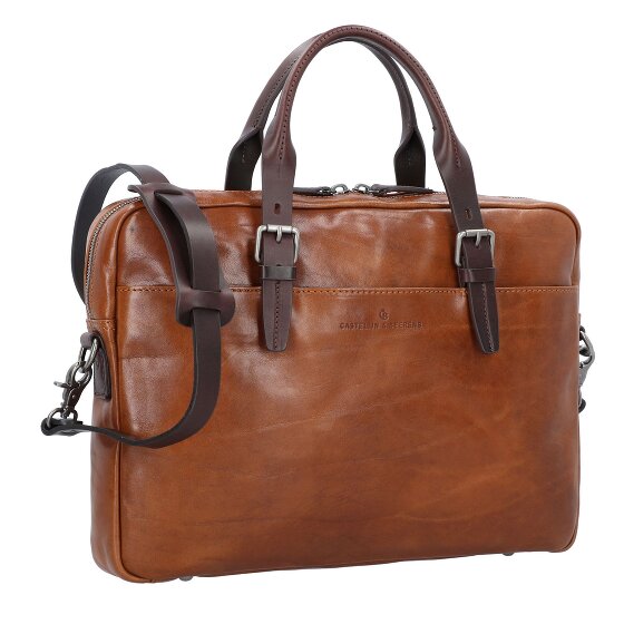 Castelijn & Beerens Rien Porte-documents RFID en cuir 41 cm Compartiment pour ordinateur portable