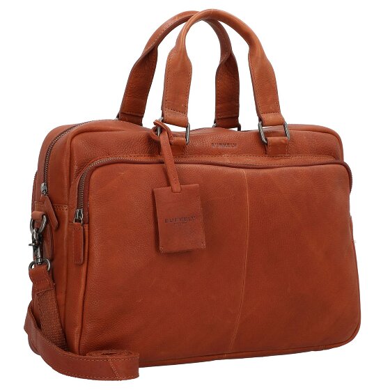 Burkely Antique Avery Porte-documents en cuir 40 cm Compartiment pour ordinateur portable