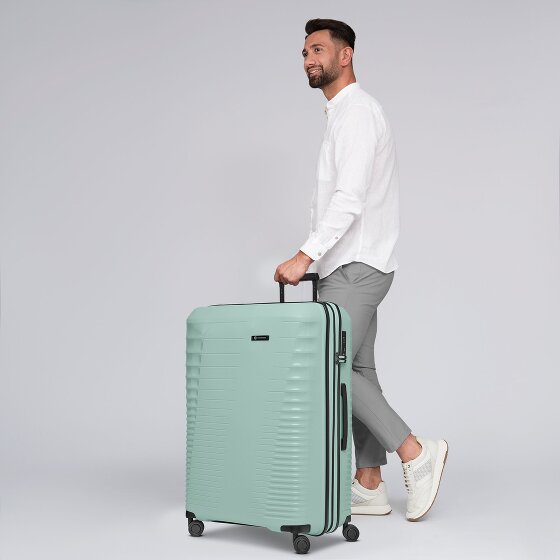 Farmhood Eco Edition 4 roulettes Trolley 77 cm avec soufflet d'extension