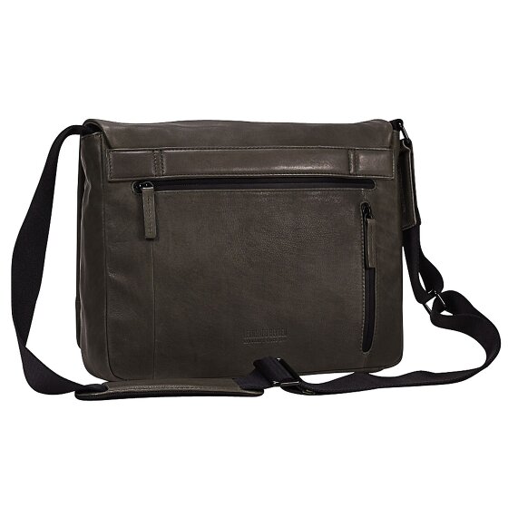 Leonhard Heyden Den Haag Messenger en cuir 31 cm