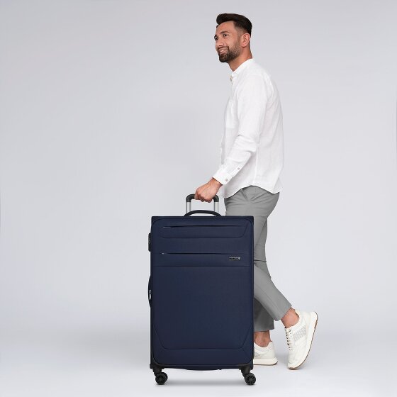 Worldpack Chicago 4 roulettes Trolley L 78 cm avec soufflet d'extension