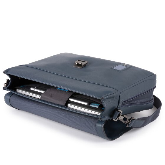 Piquadro Akron Porte-documents en cuir 42 cm Compartiment pour ordinateur portable