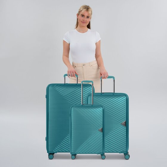 March15 Trading Gotthard Edition 4 roulettes Set de valises 3 pièces