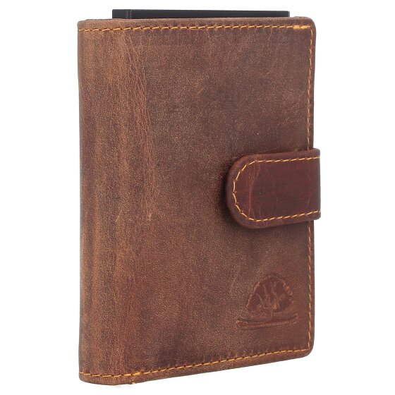 Greenburry Porte-monnaie Vintage Original RFID en cuir 8 cm