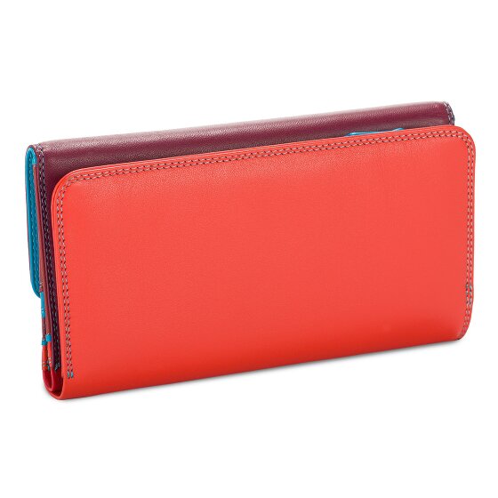 Mywalit Tri-fold Zip Wallet Porte-monnaie en cuir 17 cm