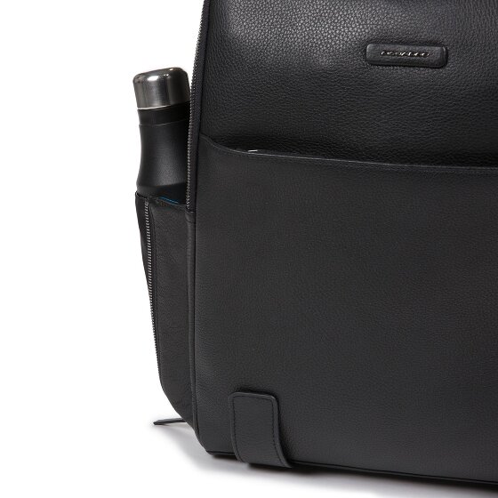 Piquadro Modus Special Sac à dos en cuir, 40 cm, compartiment pour ordinateur portable