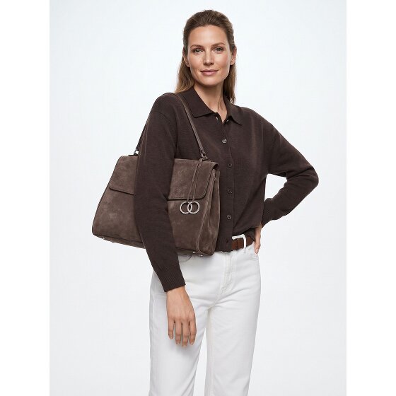 Marc O'Polo Sac à bandoulière Cuir véritable 45 cm