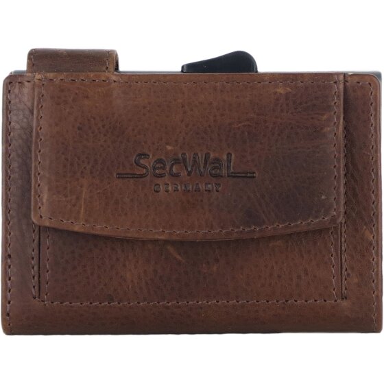 SecWal SecWal 2 porte-cartes de crédit Porte-monnaie RFID Cuir 9 cm